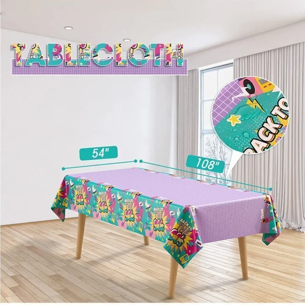 90’s Birthday Party decorations Serves 16, set of 130 NWT